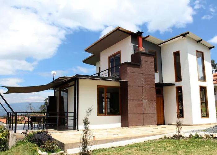 Villa Monarca, Hermosa Casa Cerca A Villa De Leyva